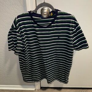 Polo Ralph Lauren Striped T-Shirt Men’s Large Blue/Green